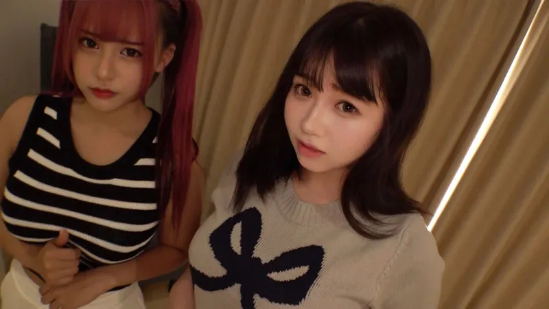 【小坂ひまり 夕美しおん】WI4【巨乳素人 乱交・ハメ撮り流出】