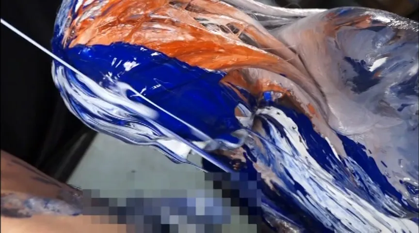 【菅原里琴】ペイントガールSEX（4）