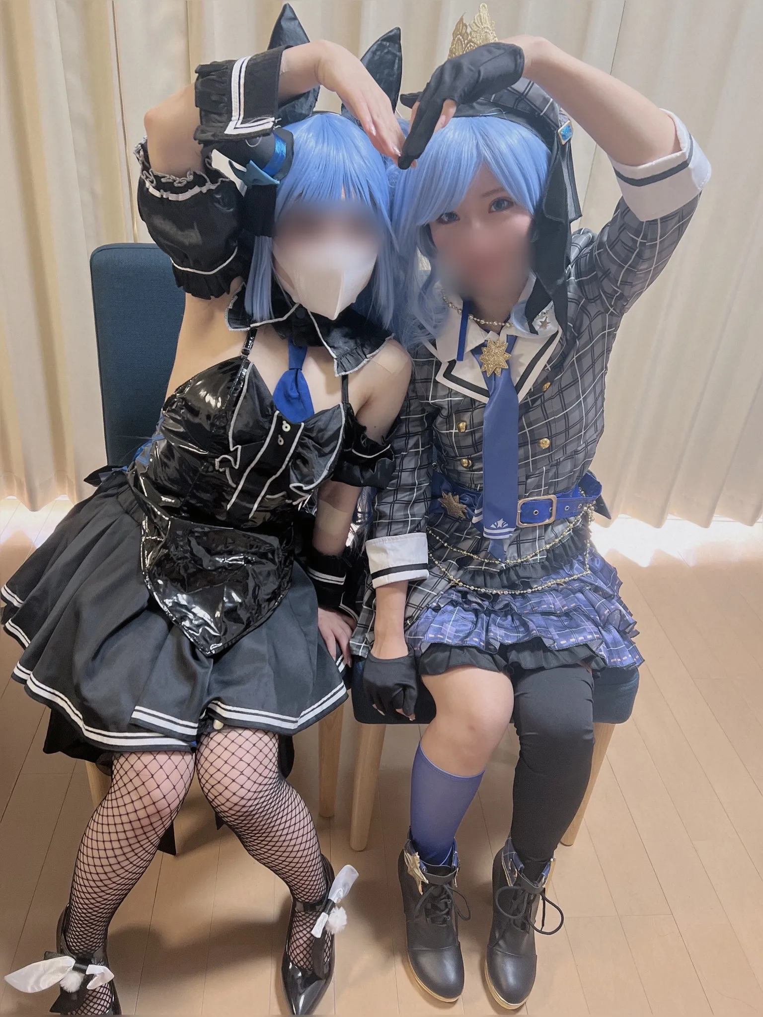 【ホロライブ星街すいせい＆兎田ぺこら同人AV】※限定コスプレ【ハーレム】Vtuber星街す〇せい×兎田ぺ〇ら(バニーVer.)夢のコラボ