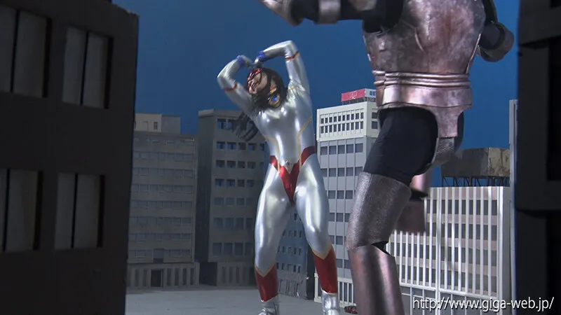 【G1】巨大ヒロイン（R）ファイヤーレディー 急所集中攻撃！！