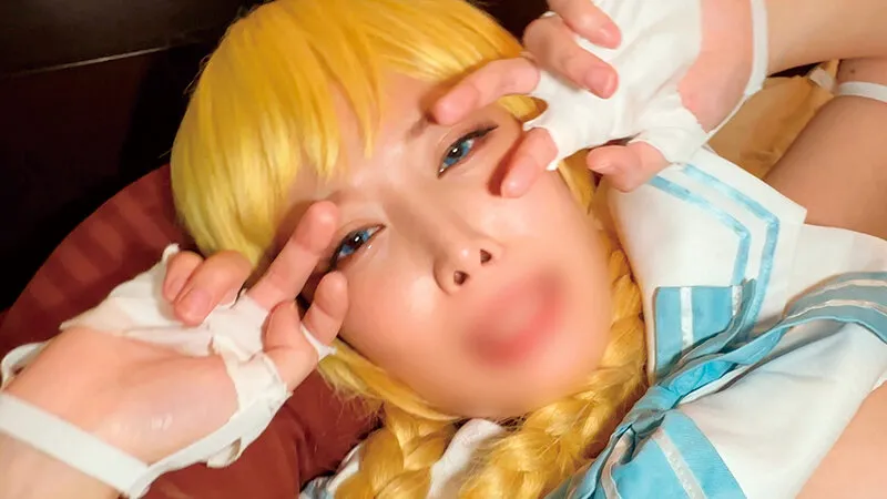 コスさぽ。ヲタオヂ乱交 色白巨乳レイヤーmikuruをゴムなし子宮1000本ノックでワカラセ連続中出し調教