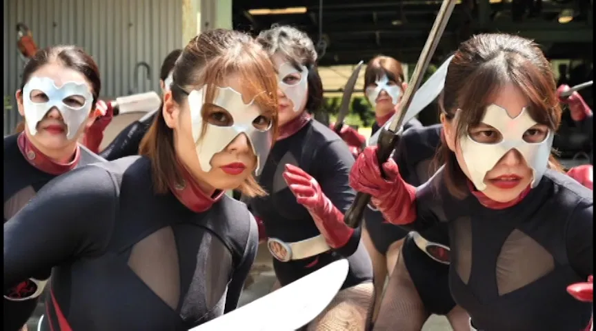 【宇流木さらら 永瀬愛菜 若宮穂乃 他】女戦闘員 COCOON 前編