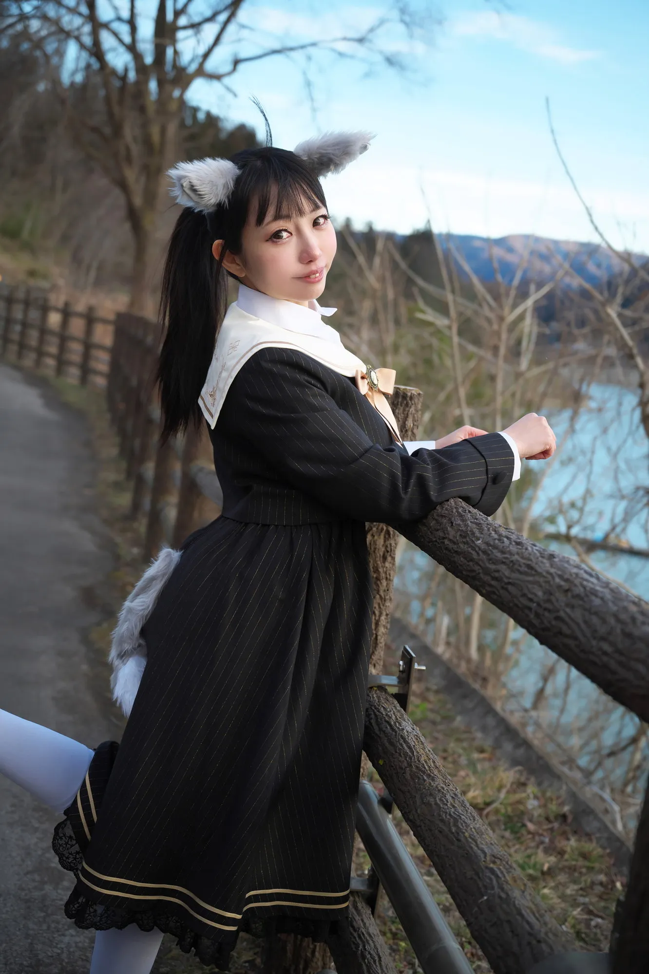 【天使みゅ。】【ケモミミビキニ】シルバーウルフ〜冬の彼女〜