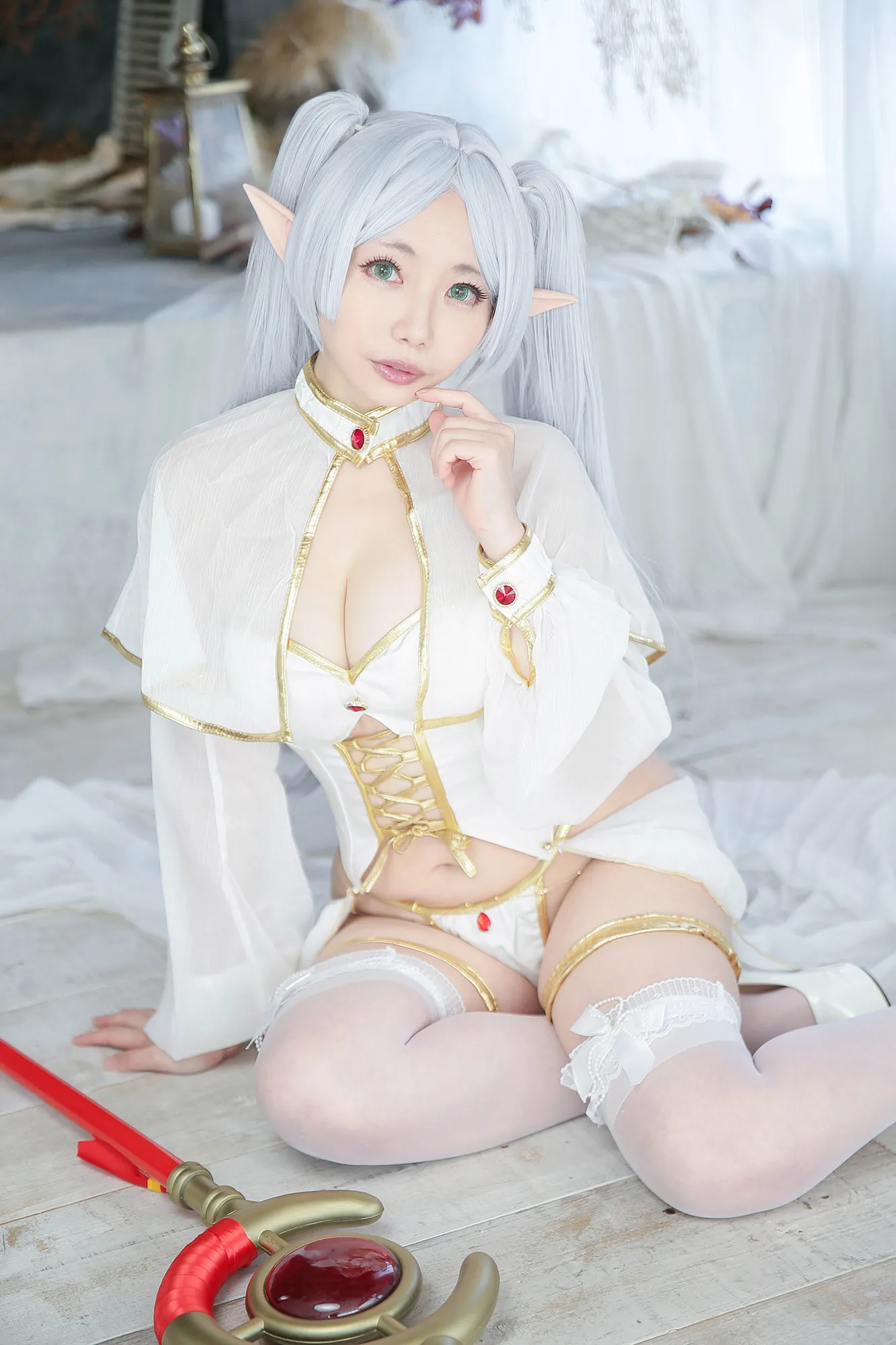 【天使みゅ。】【葬送のフリーレン】葬送の1200才くらいのエルフ