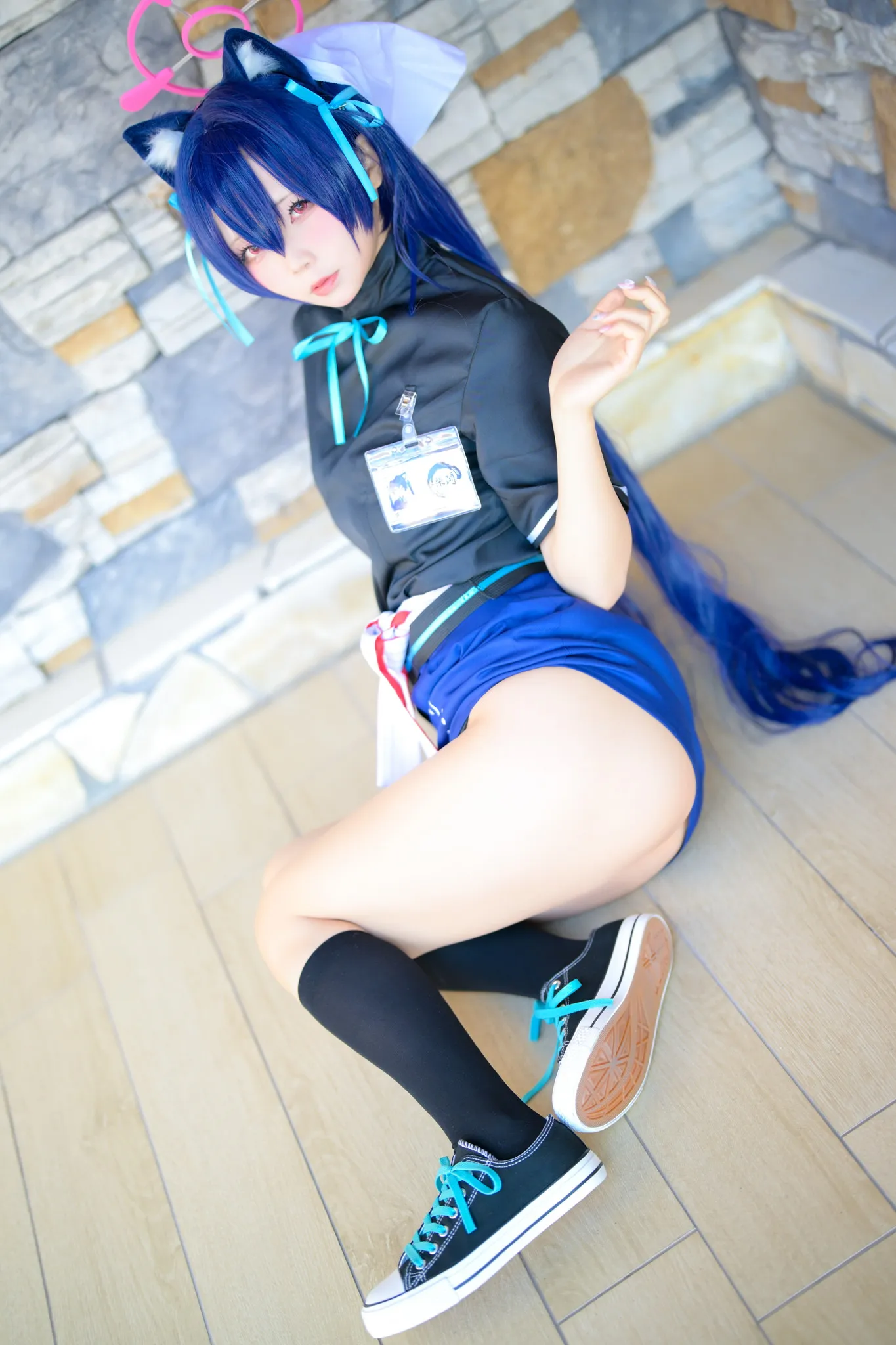 【ブルアカ黒見セリカ】ツンデレ生徒と♨️温泉旅行