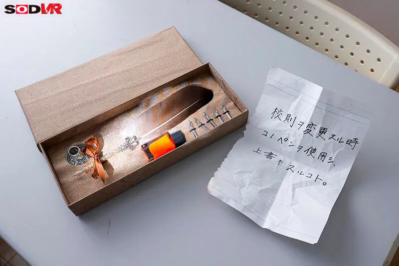 【VR】【8K】校則改革VR 第15条3項スカートは常に下着が見える丈の物を着用すること