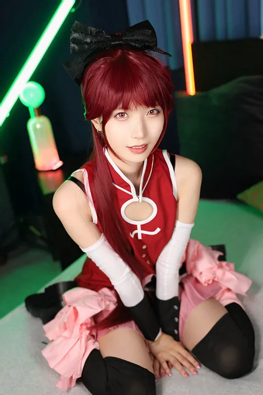 【希咲那奈】【まどマギ佐倉杏子コスプレAV】【VR】【8K】Aカップ微乳超敏感コスプレイヤー NANAさん