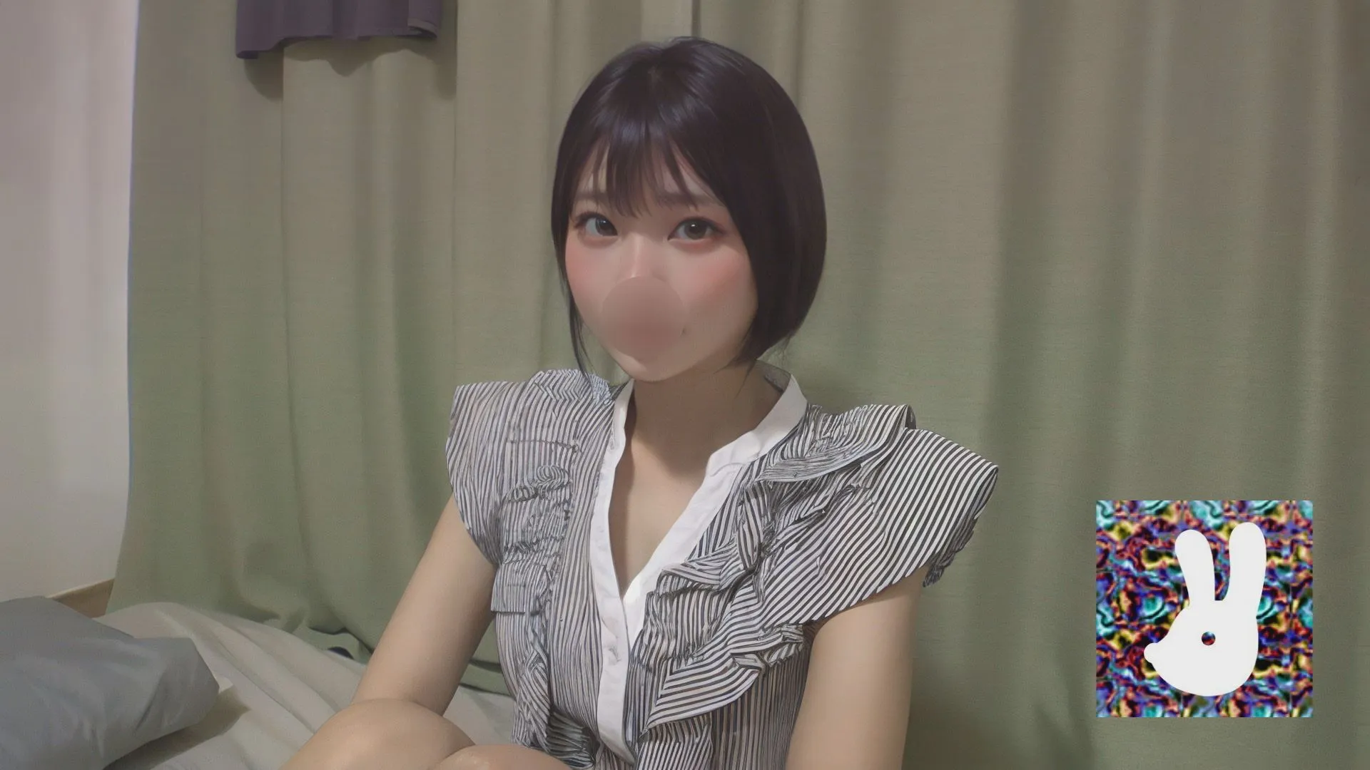 【個人ハメ撮り054りく】八重歯が可愛い現役大学生と2人きりでプライベートハメ撮り💘