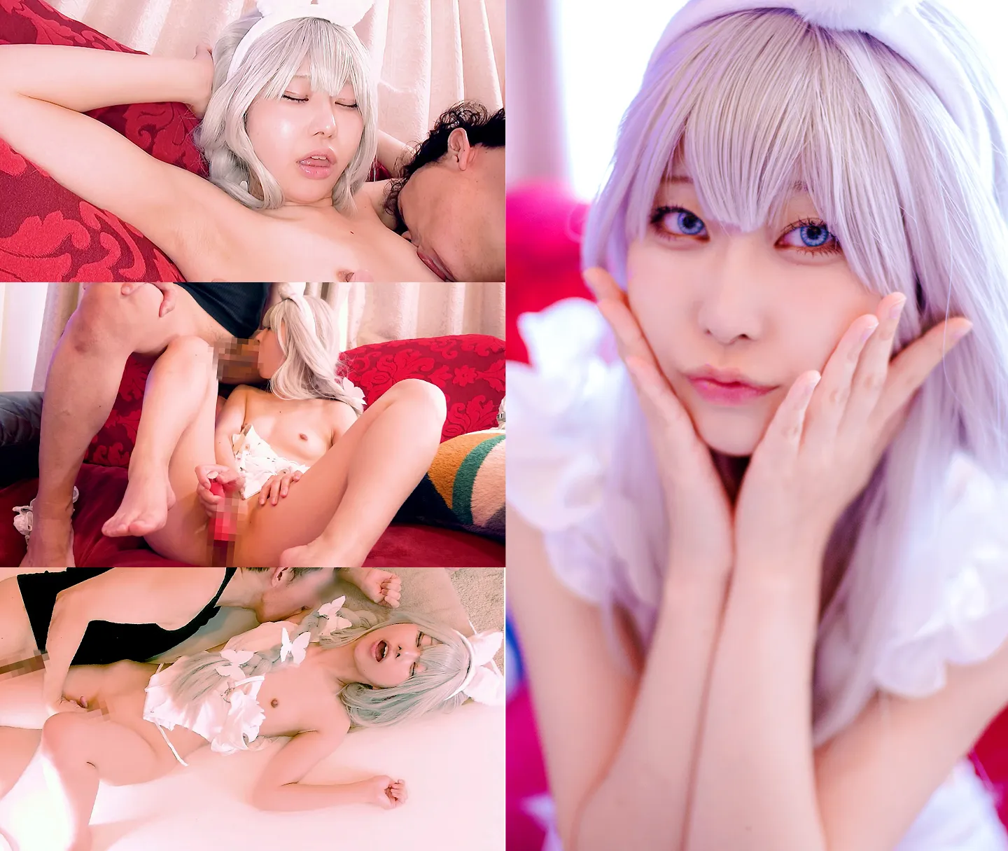 【アズレン ル・マラン(昼寝好きのラピヌ)同人AV】全速前進！ルファンタスク級エロさで大砲を上下のおクチで撃沈します！何でもするので何なりとご命令下さい♪命令されなくても勝手にオナニーしちゃうけどｗ精子着弾で火が着いたら潮で鎮火！って余計ムラつくわｗ