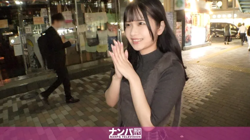 【佐野りか】マジ軟派、初撮。 2154 黒髪サバサバ天真爛漫女子を渋谷でナンパ！魔性の低音ボイスと圧倒的デカ美尻で男を弄ぶ子悪魔JD！一通り男をいじめた後はMモードに突入！自分からパンツを脱ぎたがり剛毛ま●こに直当てデンマをおねだり→即潮吹き！バックで突かれ、ぶるんぶるんとデカ尻を揺らしながらイキ乱れる！