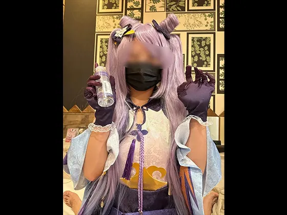 【すいめろ】【原神刻晴同人AV】原○コスのすいめろちゃんが手袋手コキしてくれた！