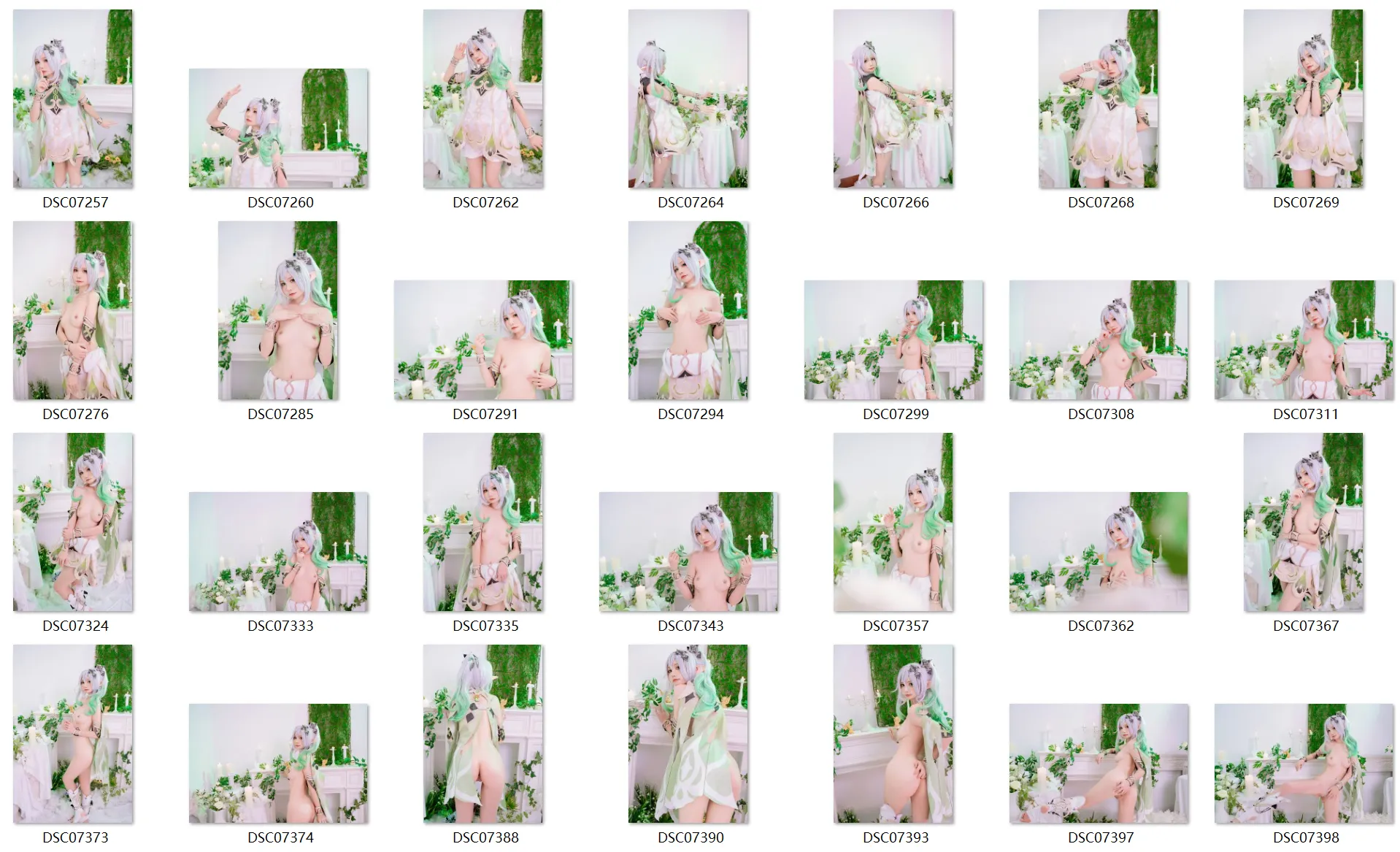 【原神ナヒーダ】★4K★Coser-NekoKoYoshi　NO.070　草神