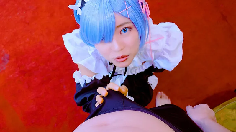 【リゼロレムコスプレAV】Re:0.0ミリ 生から始める異次元射精生活 イクとタイムリープする能力で何度も射精をやり直す！ 宮沢ちはる