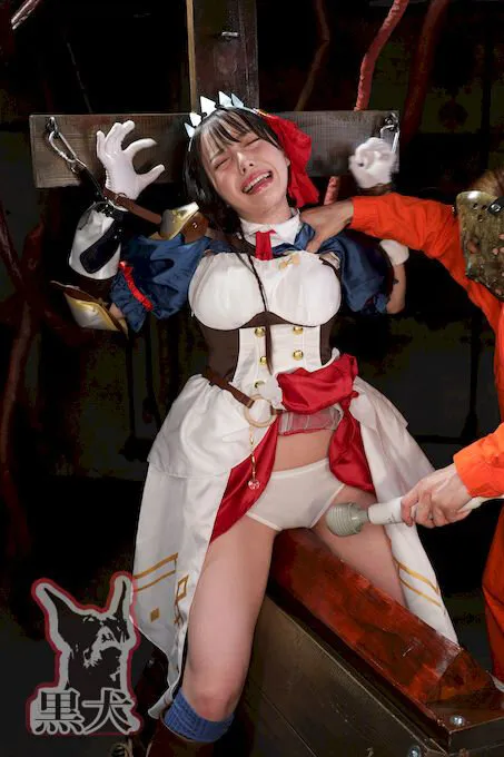 同人AV ムチムチ爆乳レイヤーに拘束縛りの調教快楽を施す