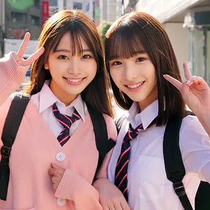 ももちゃん＆みなみちゃん