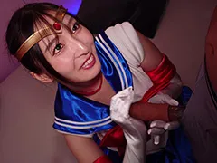 【セーラームーンコスプレAV】小悪魔女子の白サテン手袋コキに辛抱できなくなり パンツ越しにチ○コを擦りつけ何度も射精してしまった僕＃8