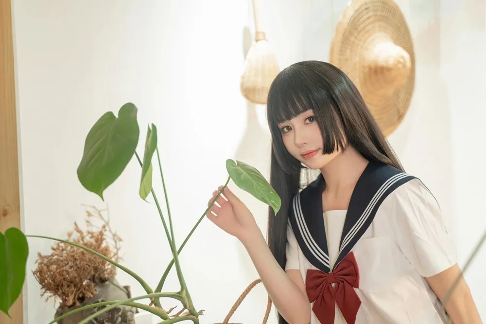 【JK】★4K★Coser-NekoKoYoshi NO.091　日常