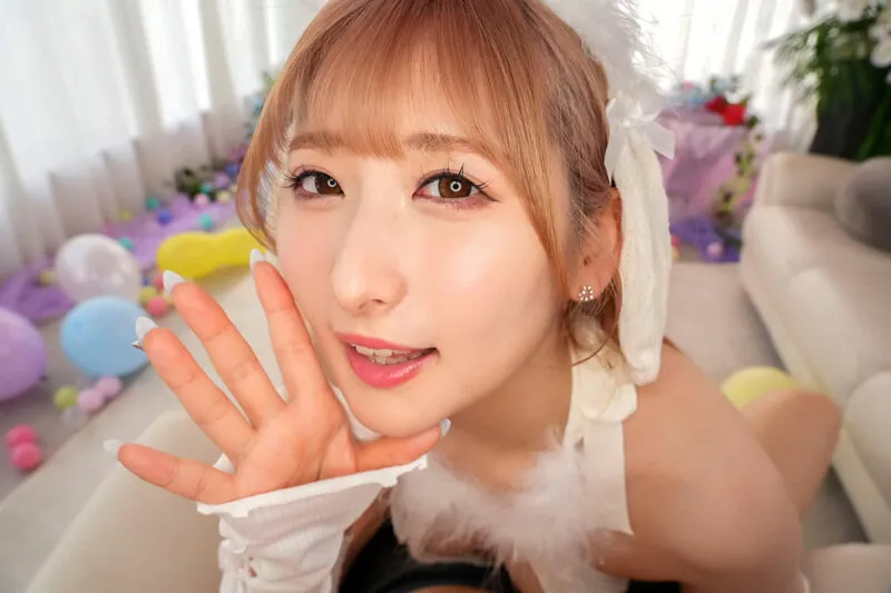 【VR】求愛キスと生殖淫語で確実に男を好きにさせる極甘なオナサポ体験 末広純