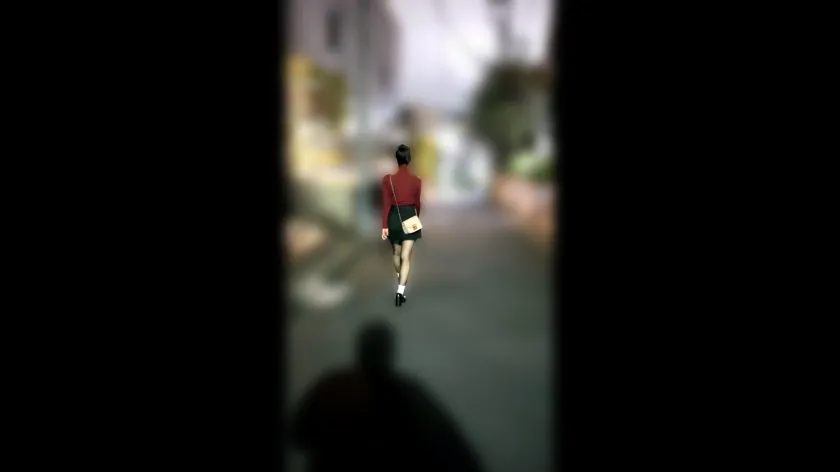 K区美巨乳スレンダー美少女