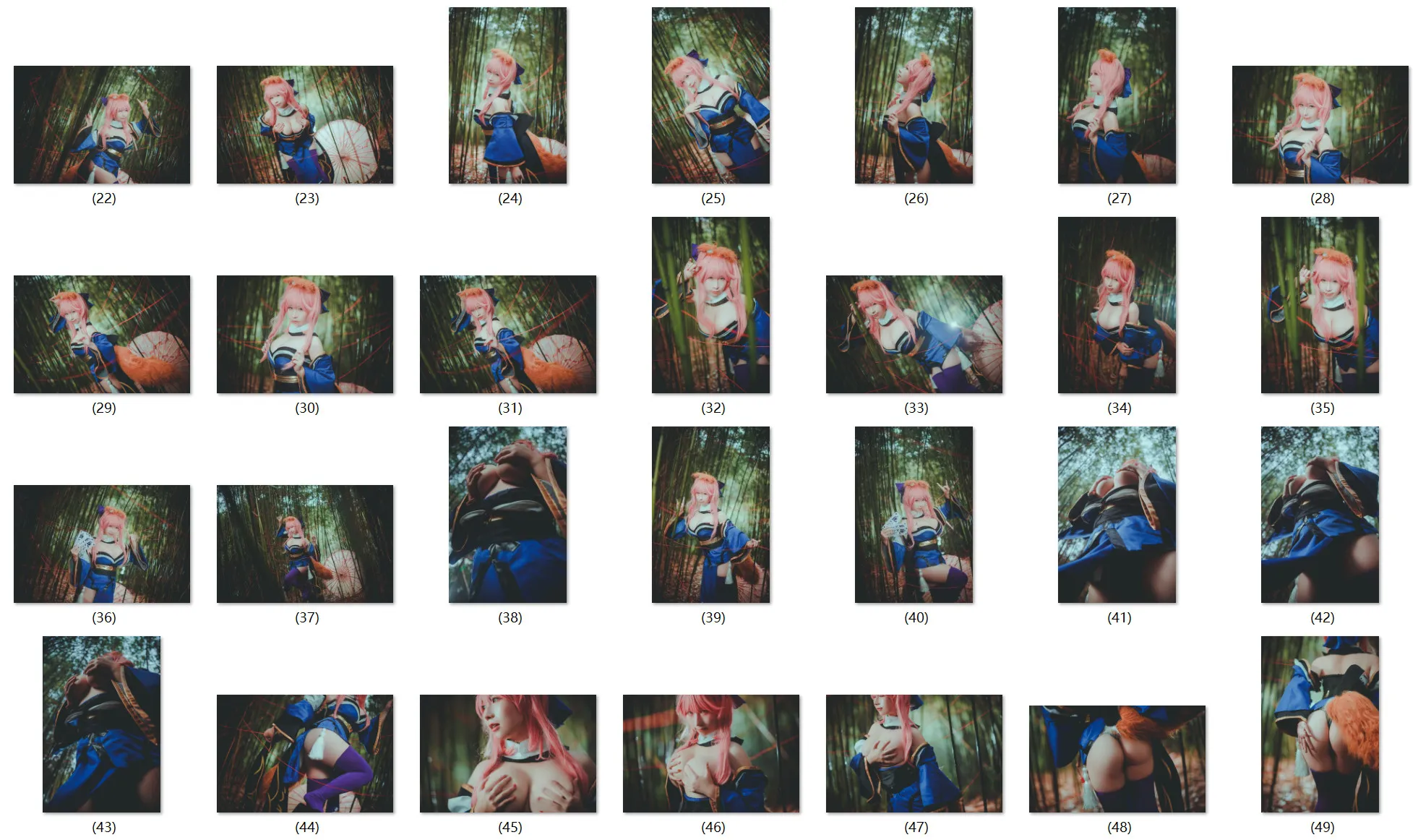 【FGO玉藻の前】★4K★Coser-CongLuan　Vol. 35 玉藻前 75P