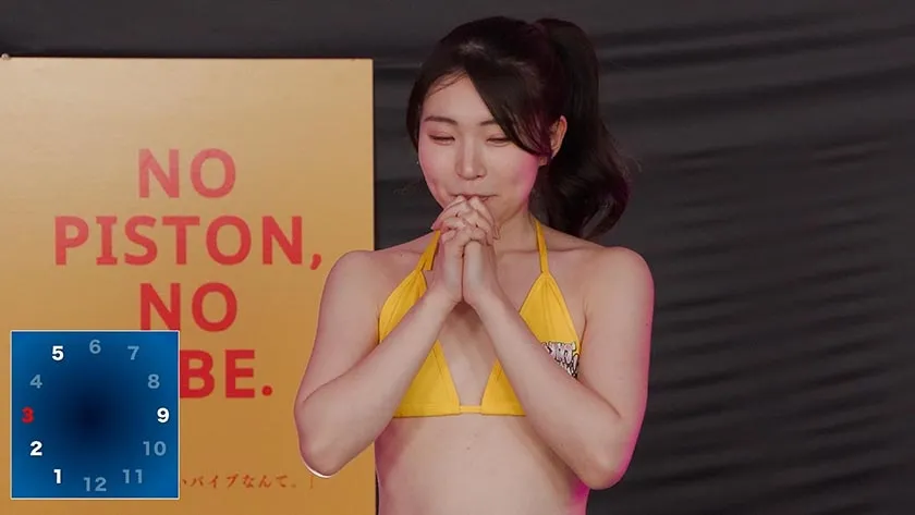 12脚のイスにピストンバイブを仕掛け合う究極の心理戦 ピストンバイブイスゲーム 第2回大会 予選Aブロック 望月つぼみ 皆月ひかる