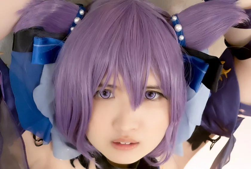 【原神刻晴(霓裾の舞)コスプレAV】あむちゃん 2