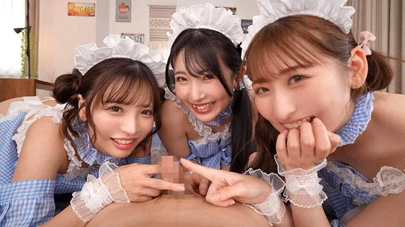 圧迫ヒップで窒息寸前！！全てのお世話をしてくれる抜きまくりハーレム桃尻メイド