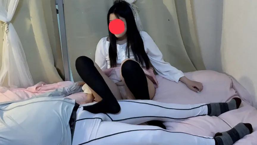 どんどんドSに変貌していくあすかちゃんに電気アンマでマゾ墜ちさせられる