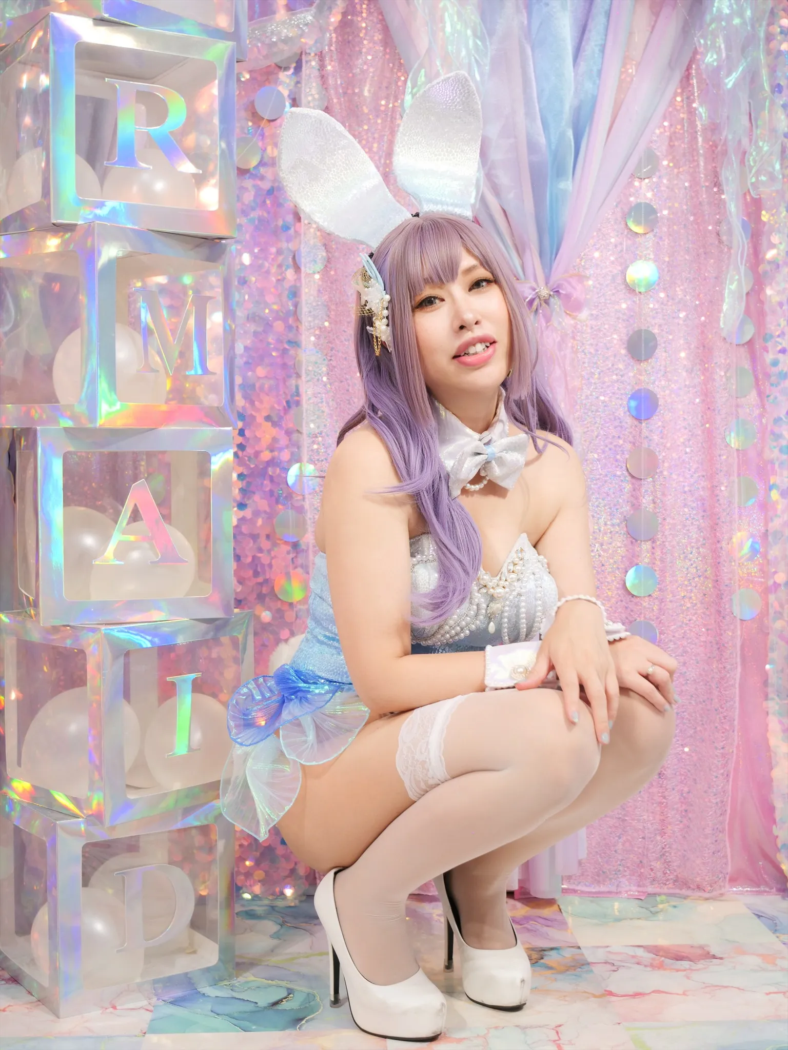 【荊城チカ】【水色バニーガール】CHIKALOG 2024 A1