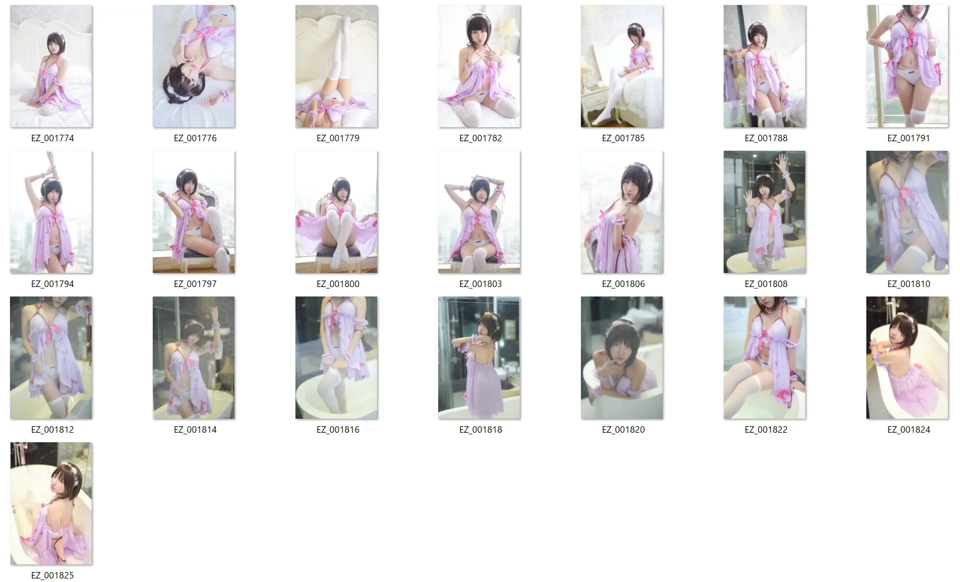 【冴えカノ加藤恵(ランジェリー)】NO.015 加藤恵パジャマ 22P