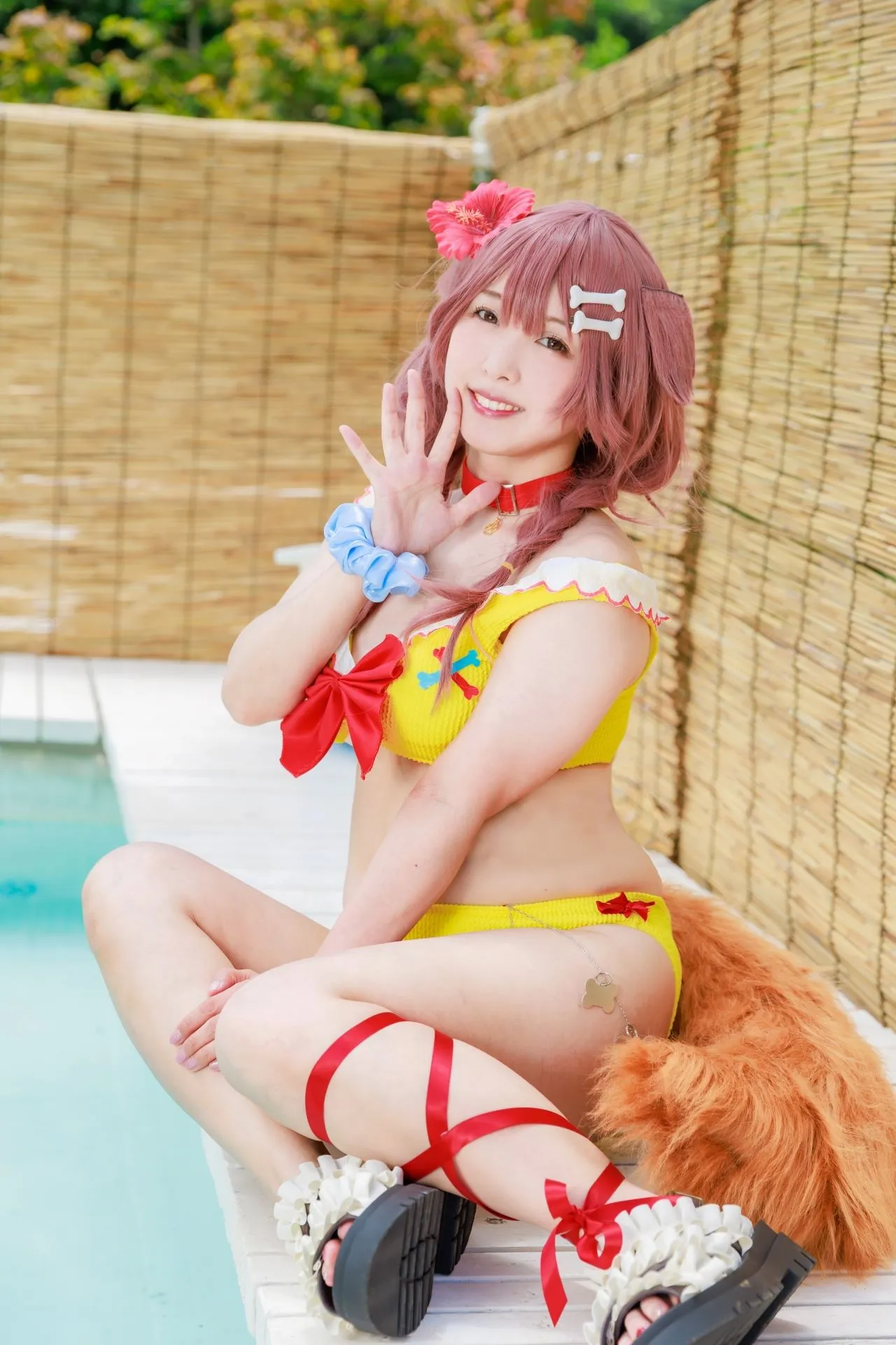 【戌神ころね(水着)】【ごままま】わんだふる！SUMMER