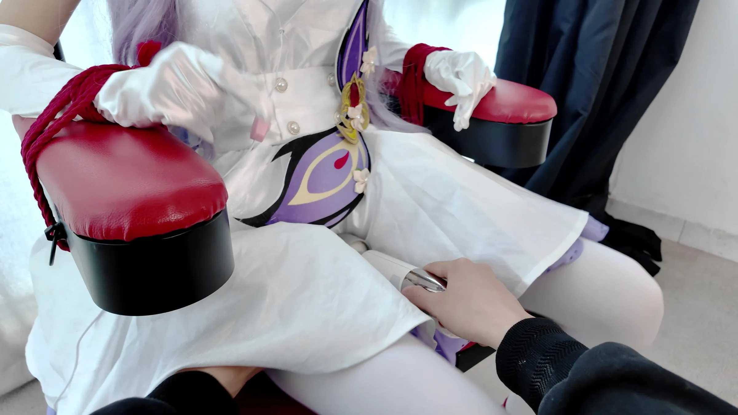 【原神刻晴(ウエディングドレス)同人AV】自国民に囚われたワガママ王女の行方