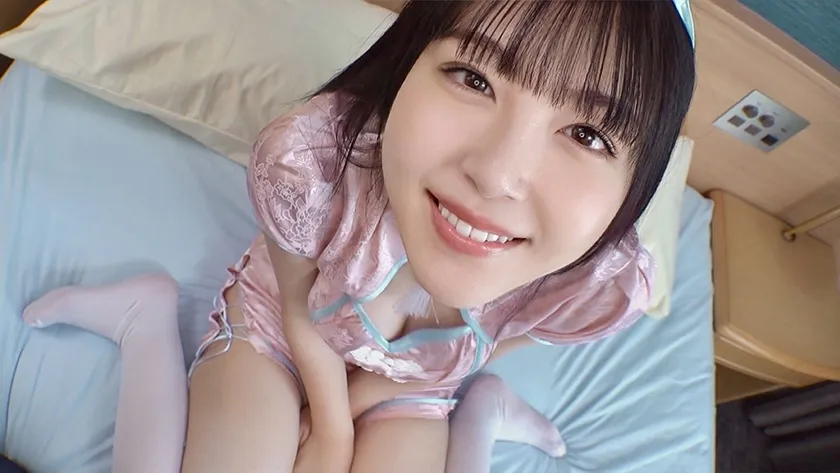 モデル志望の美乳娘に卑猥コスプレ面接 押し倒されて拒否できず剛毛まんまんに生ハメ！おっぱいが圧し潰されるほどに中出し発情Gカップバニー！