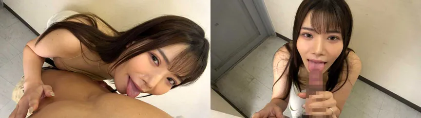 個撮）Gカップ巨乳お姉さん【蛇舌高速ベロ技】チンポ丸呑みスロート＆超高速ピストン！ノーハンドフェラ【大量口内発射】