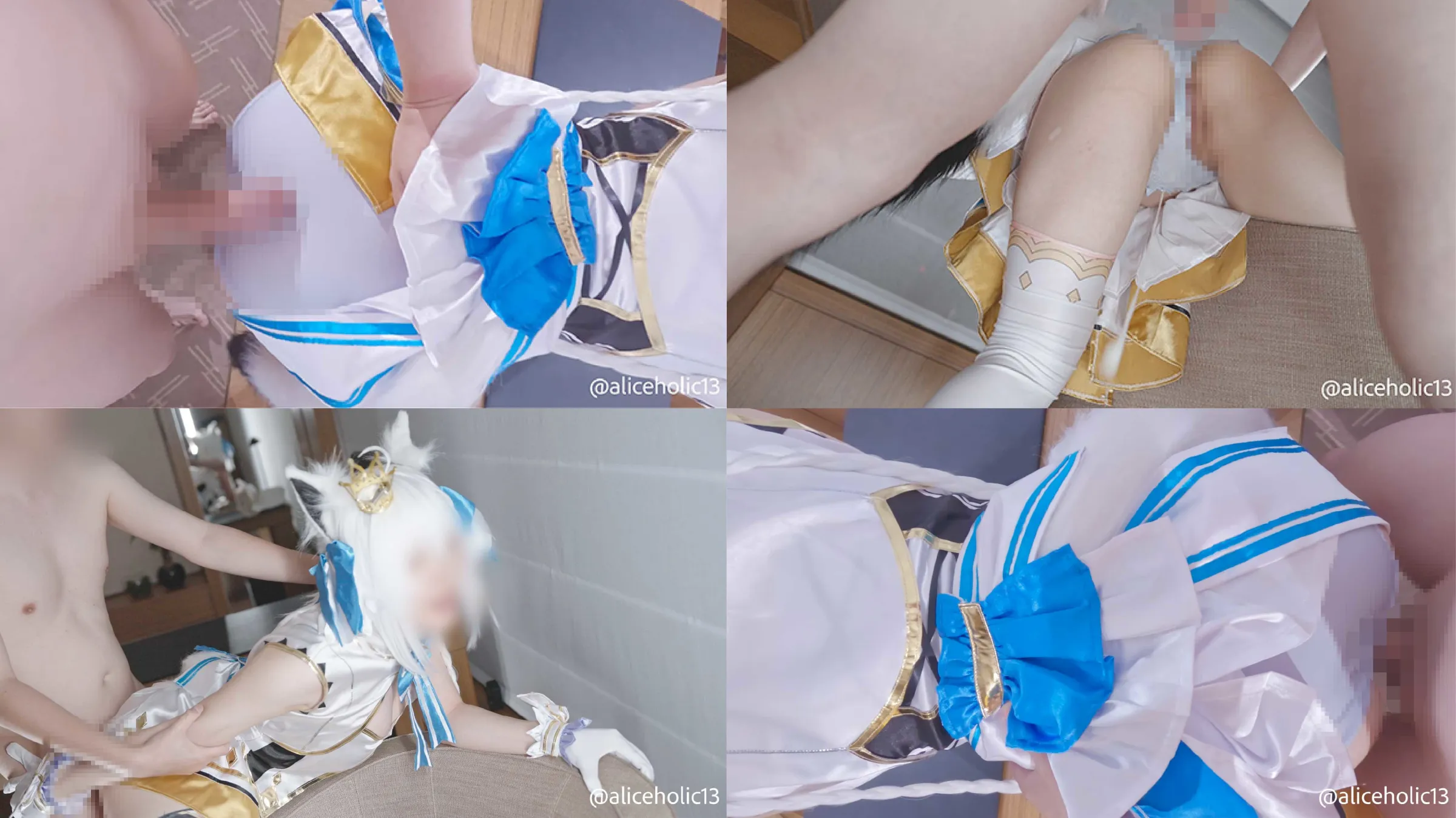 ケモ耳コスプレアイドル動画２本セット 【ライブ直前発情アイドル生子宮に精子注入 ライブ衣装着たまま中出しえっち】【生〇メ童貞喪失逆転枕営業 弱みを握られ尊厳剥奪生中肉ディルドにされてしまう動画】