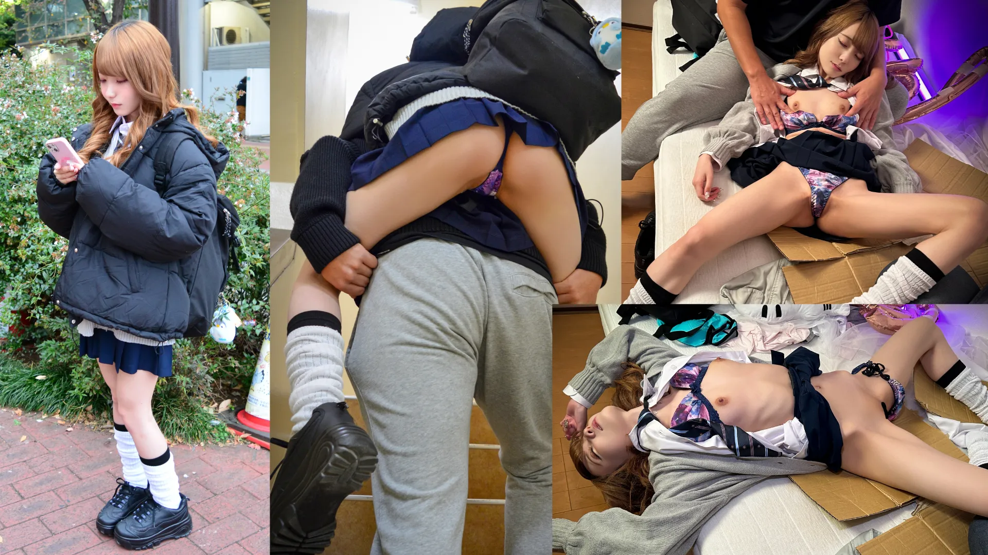 彼氏持ち1軍ギャル　骨盤ぼっこり極薄スレンダー●生子宮ぶっ壊し寝取りマーキング