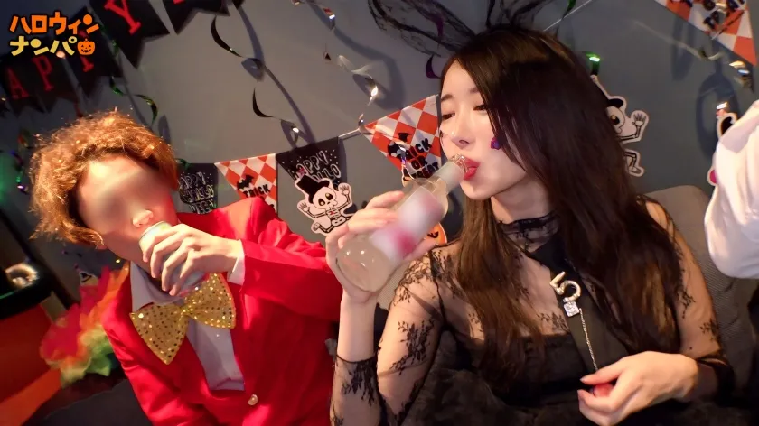 【ハロウィン2025 プリ尻パリピギャル】光るヒップで渋谷を制圧！蛍のように舞うスレンダー美女降臨！！止まらないテンションでデカチン食べ比べダブルフェラ！肉感むっちりプリケツ揺らして大暴走！爆笑と絶叫が止まらない！パイパン美マンに激しくピストン！ハメまくりイキまくりの乱痴気SEX！中出し＆顔射でHappy Halloween♪【ハロウィンナンパ】【なつみ】