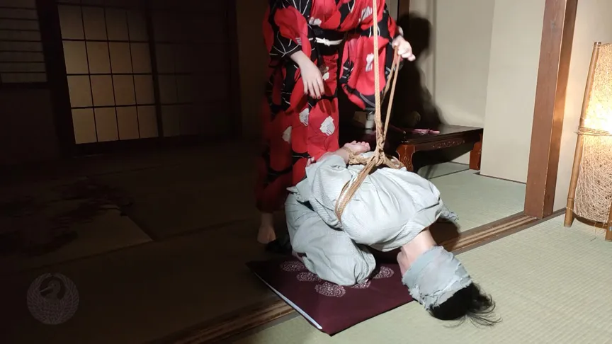 荊子・海斗 －荊子邸 縄堕ち男子