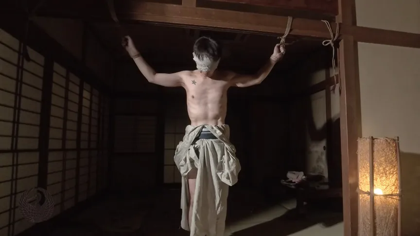 荊子・海斗 －荊子邸 縄堕ち男子