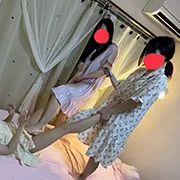 みーなちゃんの反撃！寝てるららちゃんとキキちゃんに電気アンマの不意打ち！マッサージ器と鼠径部くすぐり