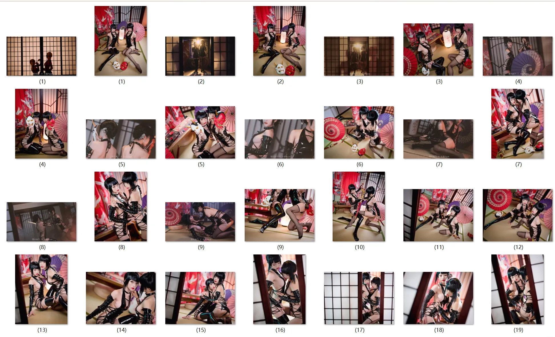 ★8K★Coser-SHIMIZU　NO.025 無双忍者　40P1V