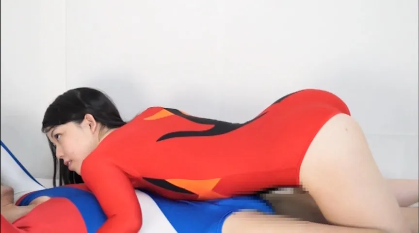 女子スポーツウェア着用シゴき！！ レオタード篇1