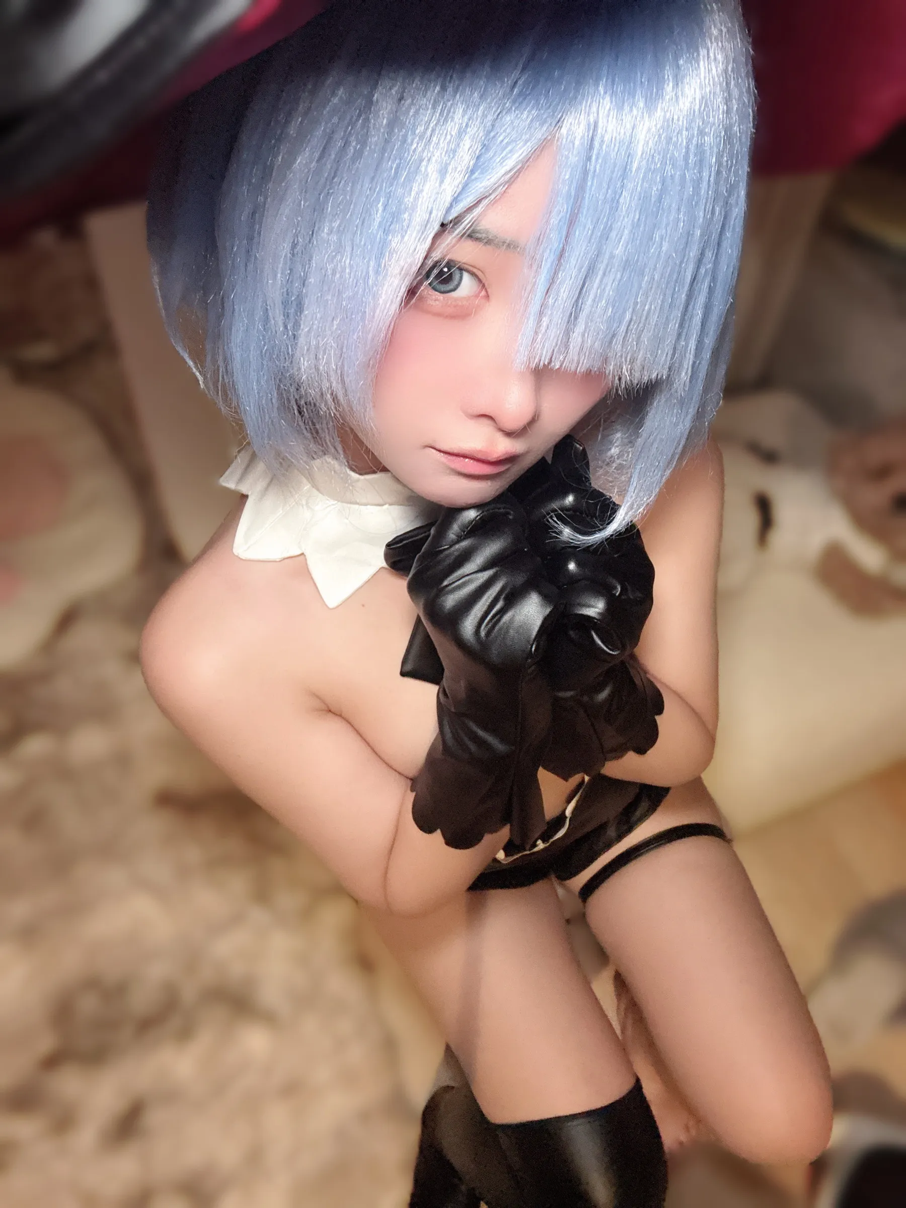 【かなで】【リゼロレム(ウサ耳ないのに)バニー(だそうです)】サキュバスバニーに転生♡