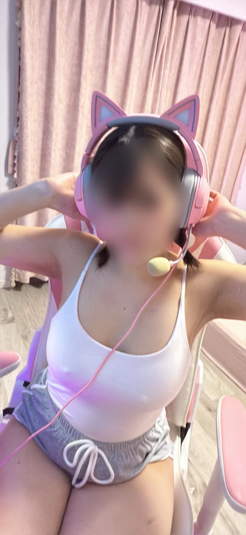 限定【ミルクガチコス】Vtuber〇葉〇りミルクローションパイズリ・ミルクシャワー中出しご褒美をかけて童貞くんクンニ勝負