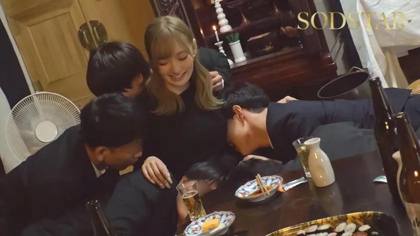 金髪喪服ギャル 渚恋生