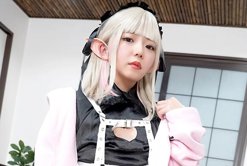 【にじさんじ魔界ノりりむ(メイド服)コスプレAV】りおんちゃん 1