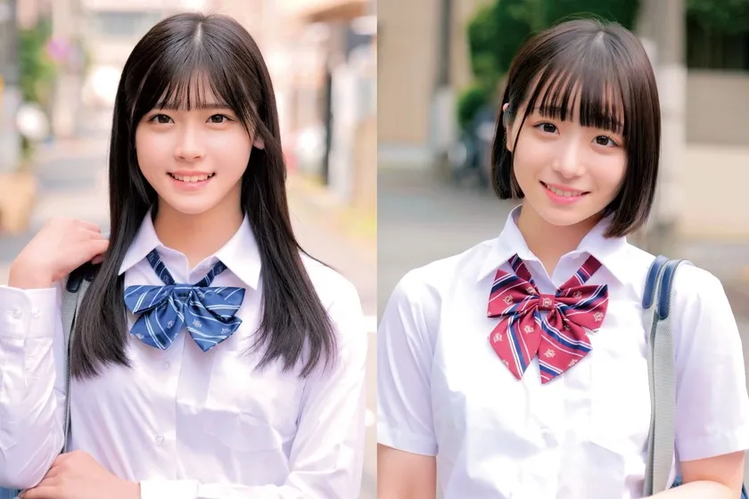 超ニコニコで優しそうな笑顔のバブみある制服少女が挑戦！？おっぱいチューチュー吸わせておちんぽをよちよち甘やかし射精させる授乳手コキ＆連続中出し筆下ろしSEX みこちゃん あかりちゃん