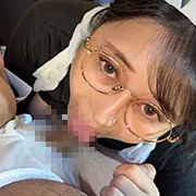 巨乳美女OLの即尺フェラ！2週間溜めた大量ザーメンを口内に思いっきり注ぎ込んであげました！