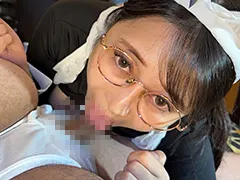 巨乳美女OLの即尺フェラ！2週間溜めた大量ザーメンを口内に思いっきり注ぎ込んであげました！