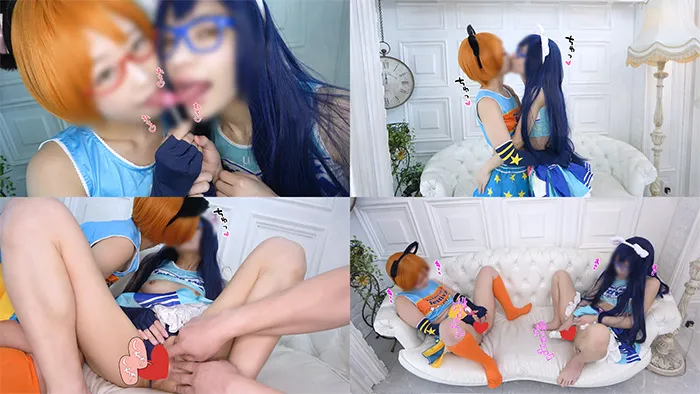 [4K]チンポ大好きドスケベ淫語チア２人の励まし生SEXでGO FIGHT WIN！僕の中出しを神サポート？！いつパコレイヤーVol.77